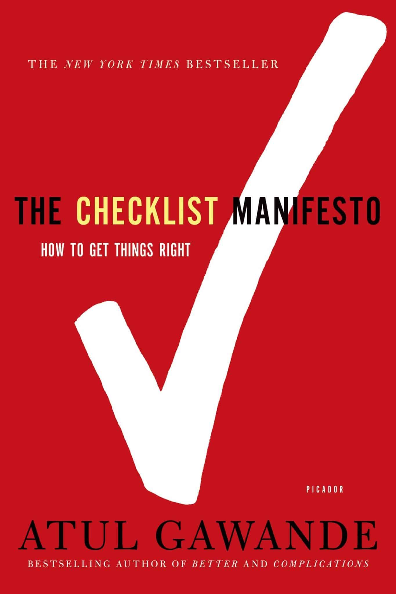 Checklist manifesto