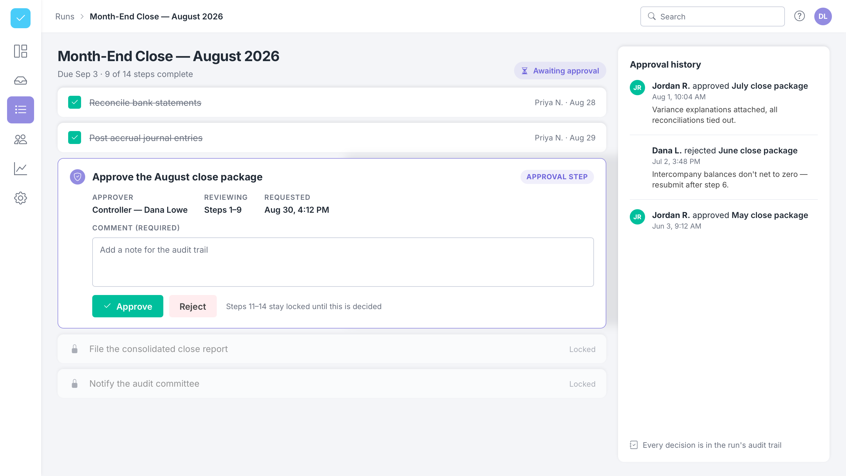 Workflow Approvals