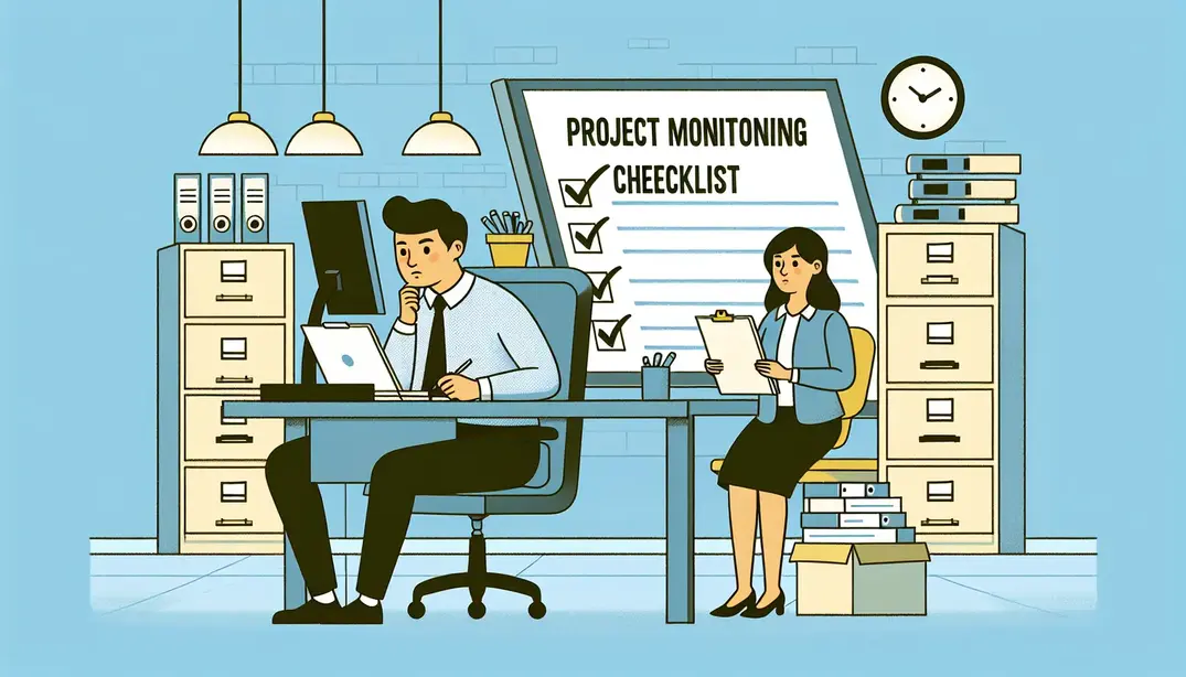 Project monitoring checklist