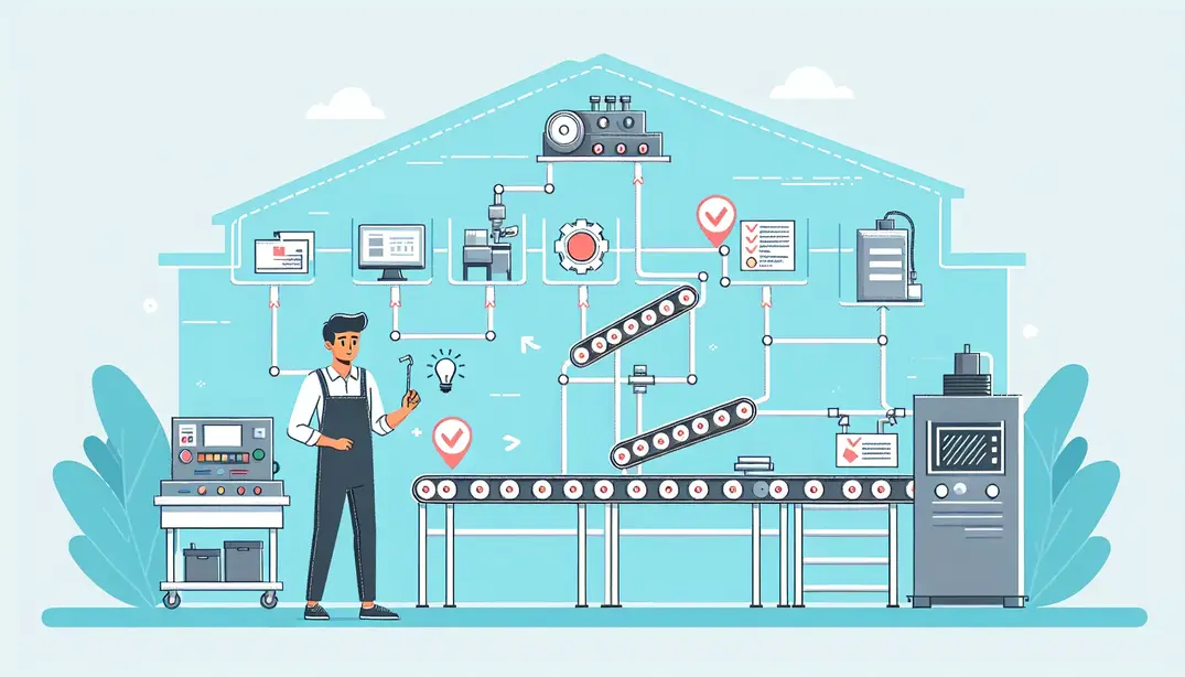 Production line setup checklist